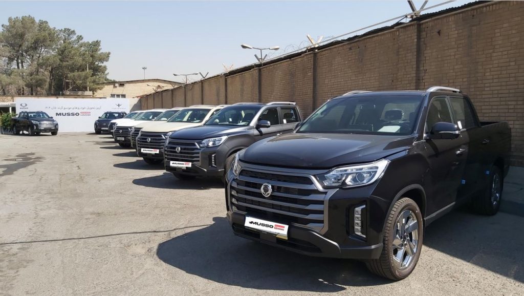 تحویل اولین سری پیکاپ های موسو گرند خان