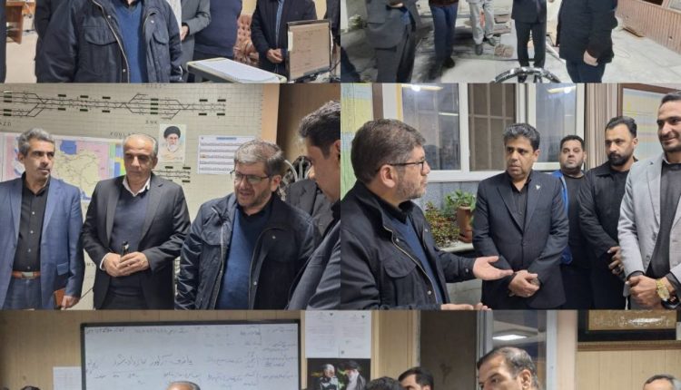 دیدار مدیرعامل راه‌ آهن با کارکنان شاهرود