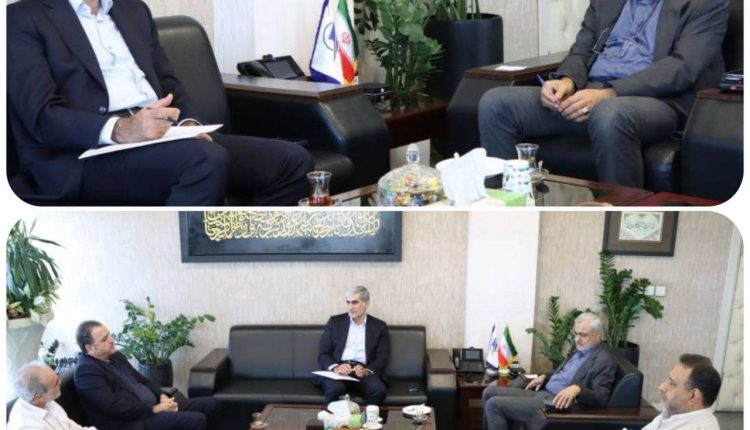 دیدار سرپرست شرکت فرودگاه‌ها و ناوبری هوایی ایران با رئیس هیات عامل صندوق نوآوری و شکوفایی
