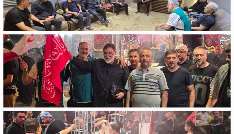 بازدید سرکنسول ایران در کربلا از موکب بانک سپه