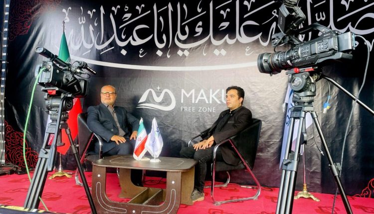 برپایی موکب رسانه‌ای سازمان منطقه آزاد ماکو در مرز بازرگان