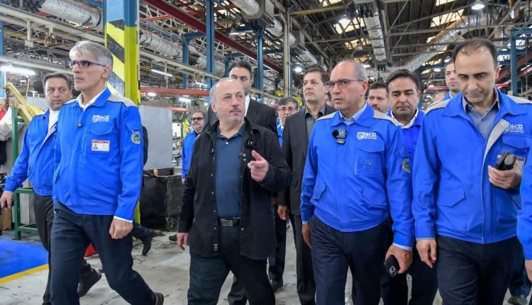 بازدید مدیران وزرات کشور از ایران‌خودرو دیزل