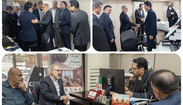 بازدید مدیرعامل بانک مسکن از شعبه سالاریه قم